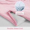 HOMFINE Cooling Comforter Japanese Double-Sided Cold Tech Fabric Cooling Blanket