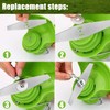 IRmm 3 Pack Grass Trimmer Blade Heads Replacements, 3Teeth Blade