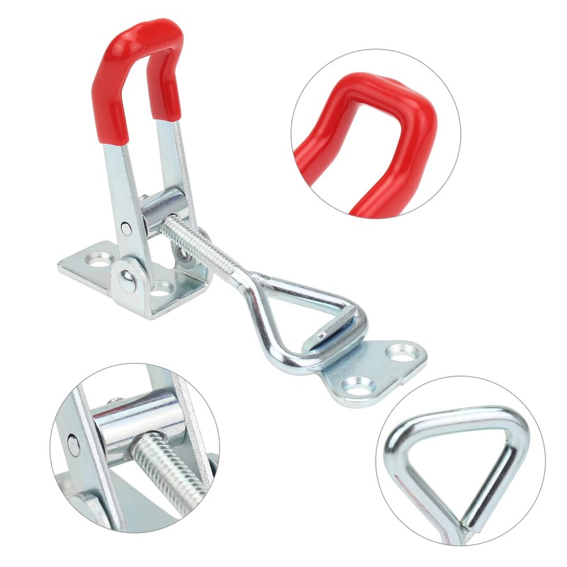 Favordrory 6 Pack Toggle Latch Clamp, Pull Latch, Adjustable Toggle