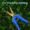 SZHLUX 6.5 Inch Gardening Scissors Hand Pruner Pruning Shears with