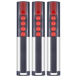 Radio Remote Control Garage Door 434.42MHz Hansender, Pack of 3 Replacement Remote Control Compatible with 4014 TX03-434-2, 4022 TX03-434-2, 4013 TX02-434-4-XP Remote Control, 4 Channels