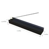 Ikibumi Black Wooden Incense Stick Holder with Storage Box