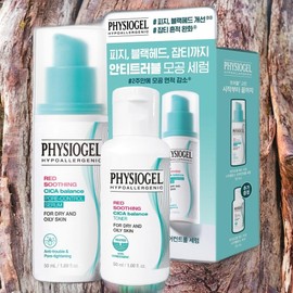 Physiogel hair elasticity hair trimming hair styling red soothing cica balance pore control serum + toner special 2-piece set 50ml 50ml 1 set / 피지오겔 모발탄력 모발정돈 헤어스타일링 레드수딩 시카밸런스 포어컨트롤 세럼 + 토너 스페셜 2종 세트 50ml 50ml 1세트