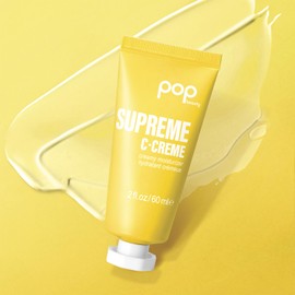 POP Beauty SUPREME C-CREME - Nourishing Antioxidant Cream to Moisturize, Energize | Calamansi, Grapefruit, Ceramides | 2 Fl Oz