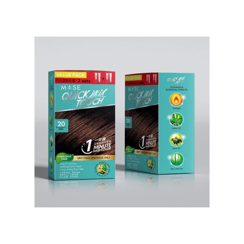 Quick Touch MASE Quick Touch Ammonia Free 1 Minute Hair