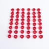 Unbranded 48X Red Engine Bolt Cover Caps Kit For Harley
