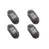 Fugedox 4 Pcs 2.5 Inch 9-30V side tail lights, 2