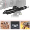 MFR-150S 150mm Macro Photography Gear Rail Slider Aluminium Alloy Fine