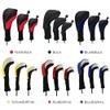 3pcs Golf Head Covers Driver Fairway Woods Headcovers Golf Accessories