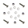 Countersunk Bolt & Nut (4 Pack) M3 X 10mm (Including