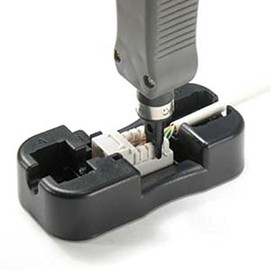 iMBAPrice Universal Cat6/Cat5e/RJ11/12 Keystone Jack Punch Down Stand