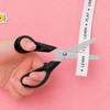 Left-Handed Kids Scissors,5 Inch Safety Childen Craft Scissors,Safe and Comfortable