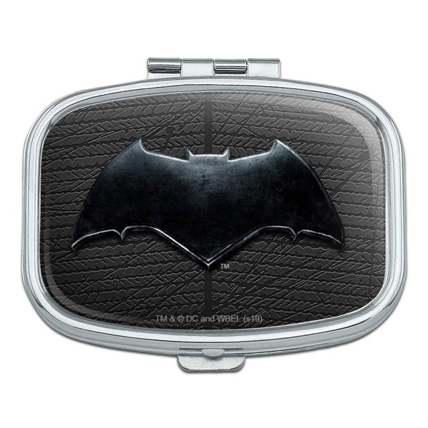 Justice League Movie Batman Logo Rectangle Pill Case Trinket Gift Box