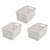 BranQ - Home essential Wicker Basket Small 7 litres, Cream,