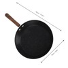 Round Grill Pan Universal Non Stick Multifunctional Flat Bottom Frying