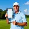 Golf Yardage Book Cover | Yardage Golf Scorecard Holder |