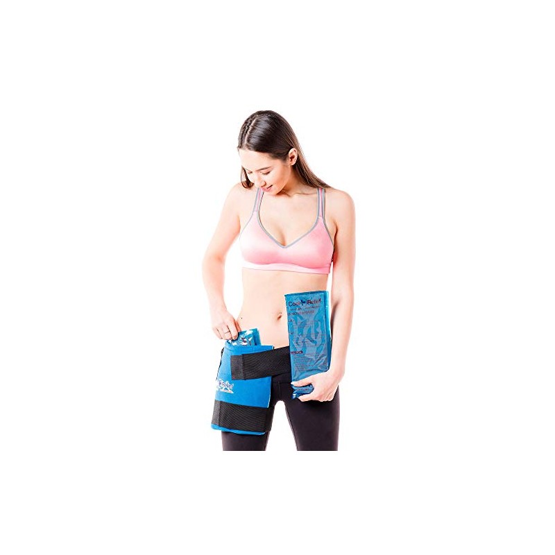 Soft Gel Hip Ice Wrap by Cool Relief (2 Removeable