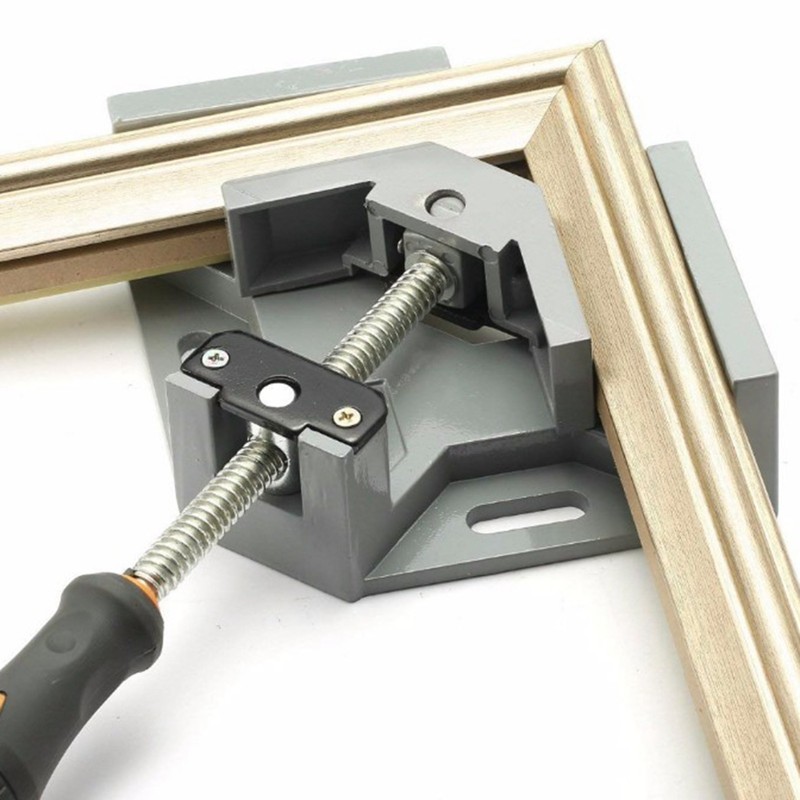 Corner Clamp 90 Degree Single Handle Aluminum Alloy Adjustable Right