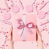 Pink Candy - 12 Swirl And 12 Twisty Lollipops -