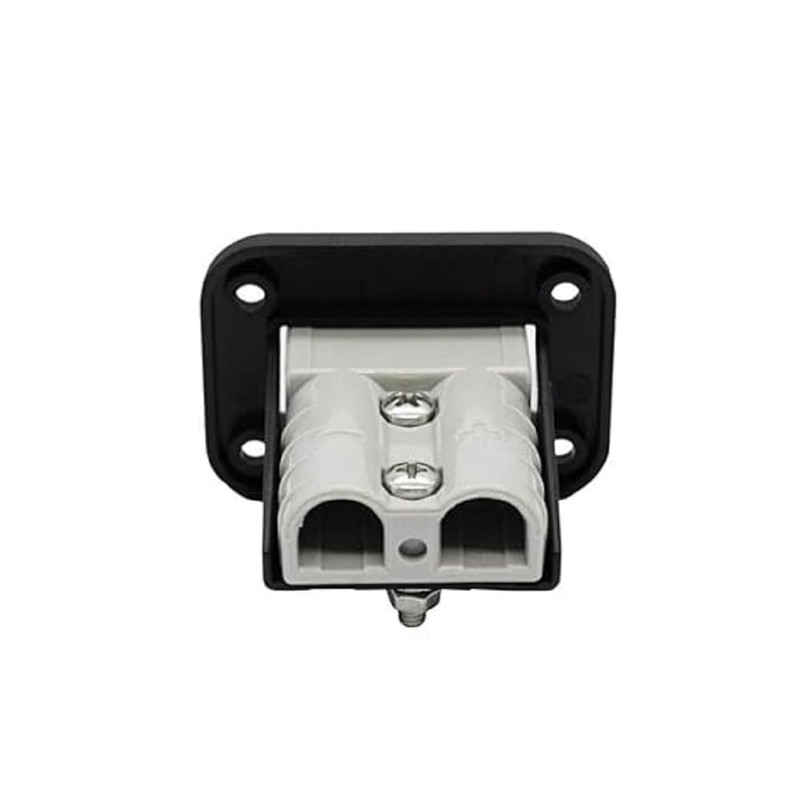 120A 12-24V DC Flush Mount Recessed Plate, Plug Mounting Panel,120A