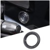 carpart2021 Real Carbon Fiber Push to Start Button Cover Trim