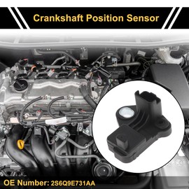 Hihaha 1 Pcs No.2S6Q9E731AA/1920EH/9637220880/LR000681/9637466980/13627805004/30711104 Crankshaft Position Sensor for Ford Focus MK2 1.6 TDCi 2004-2012