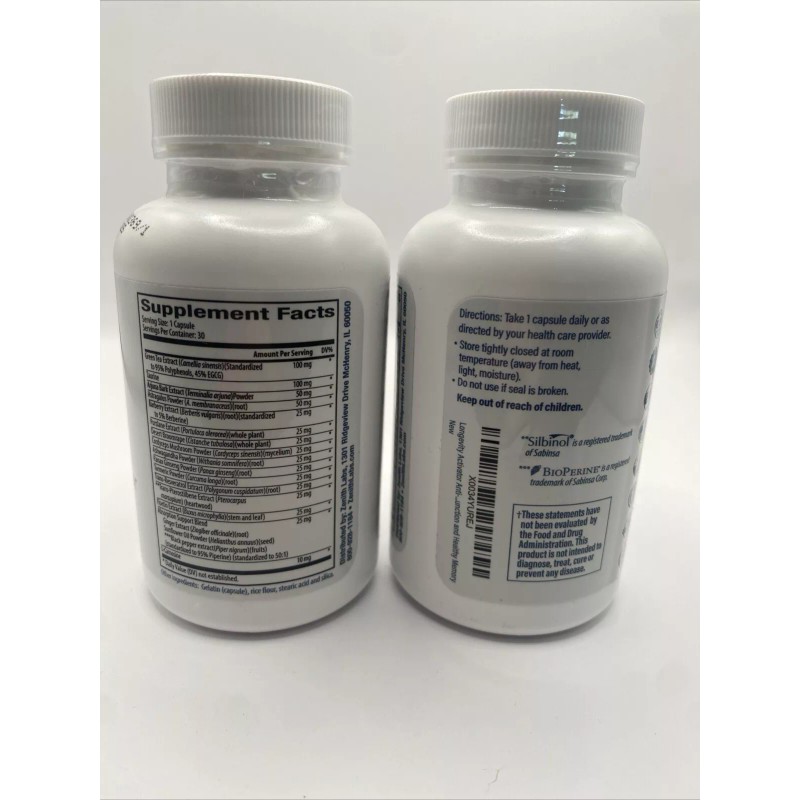 Longetivity Activator Zenith Labs Longevity Activator New/Sealed Expiration- 10/2025 (2