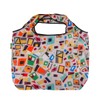 ECO CHIC Foldable Reusable Large Recycled Grocery Bags Lightweight Shopping