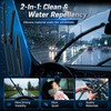 BBTO 4 Set 26"+16" Windshield Wipers with 12" Rear Wiper
