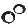 Pair Front Bumper Fog Lamp Cover Ring Trim 51113423789 Replacement