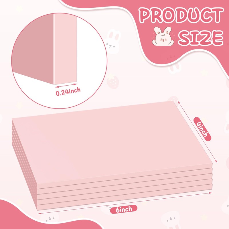 Frienda 30 Pack 4"x6" Rubber Carving Blocks Rubber Stamp Carving