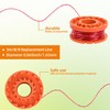Trimmer Spool Line for Worx,12 Pack WA0010 Edger Spools Replacement