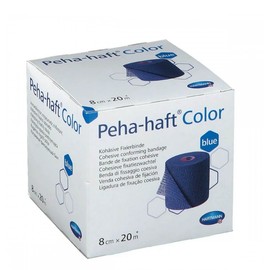 Hartmann Peha-haft Color Cohesive Conforming Bandage Blue 8cm x 20m
