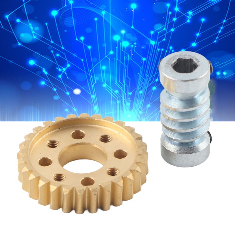 Worm Speed Reducer 28:1 Reduction Ratio Motor Internal Drive Accessories