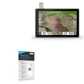 BoxWave Screen Protector Compatible with Garmin Tread SxS Edition - ClearTouch Crystal (2-Pack), HD Film Skin - Shields from Scratches for Garmin Tread SxS Edition