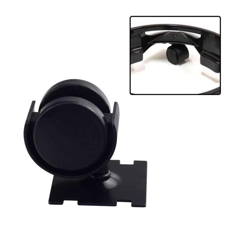 40 mm D-olly Wheel/Plate Assembly Compatible with Vacuum D4 D4C