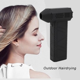 Jet Dry Blower, 3-Speed Adjustable Electric Air Atomiser, 300000 RPM Jet Dry Mi NI Blower, Portable Air Blower 16,000 mAh Turbine Jet Blower for Car, Cleaning