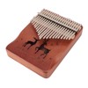 21 Keys Thumb Piano Musical Instruments Kalimba Finger Piano with