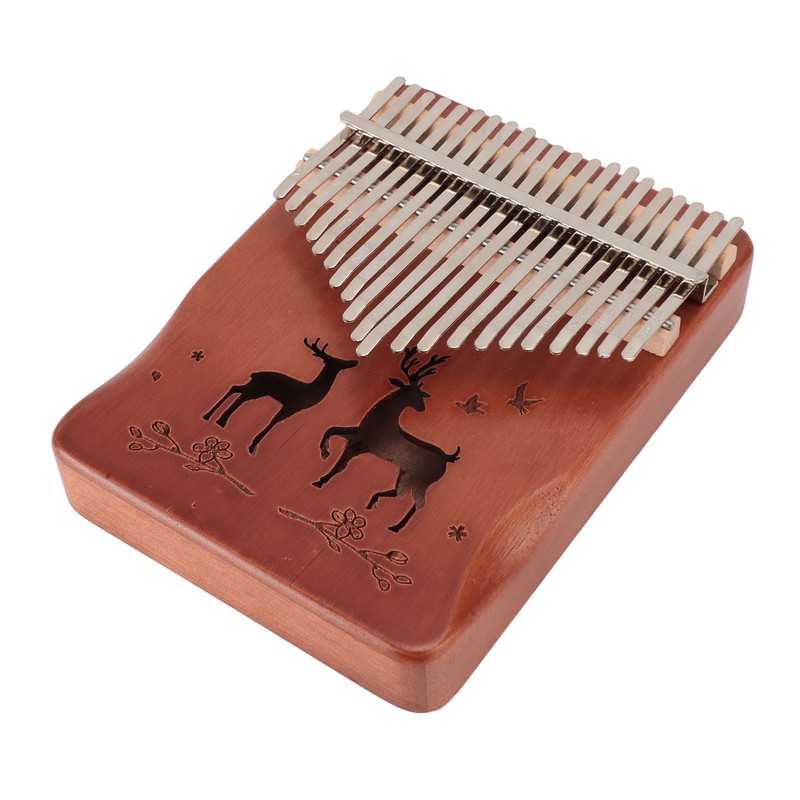 21 Keys Thumb Piano Musical Instruments Kalimba Finger Piano with