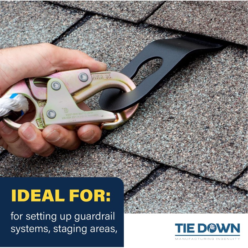 Tie Down Hitch Clip Roof Anchor 3-Pack – Roofing Anchors