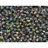 100pcs Faceted Fire Polished Pressed Czech Glass Beads 3mm (0.12in),