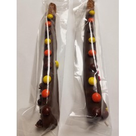Chocolate Covered Pretzel Rods Chocolate 16 Rods