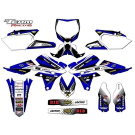 Team Racing Graphics kit compatible with Yamaha 2014-2017 YZ 450F 4-Stroke & 2014-2018 YZ 250F 4-Stroke & 2014-2019 YZ 250FX 4-Stroke, ANALOG Complete Kit