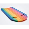 Comfy Twin Swim Float with 2 Handles in Rainbow Colours