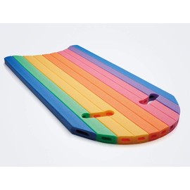 Comfy Twin Swim Float with 2 Handles in Rainbow Colours