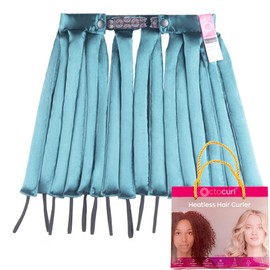 Octocurl Hair Curlers - Heatless Curls Overnight - Headband Curlers for Medium Length Hair (Jade)