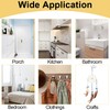 Double Prong Coat Hook Robe Hooks Dual Coat Hooks Wall