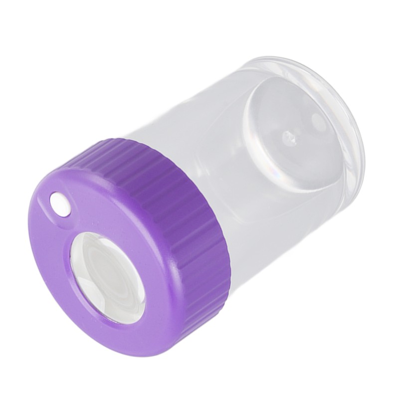 Magnifying Viewing Jar Multifunction Waterproof Magnifying Glass Storage Jar with