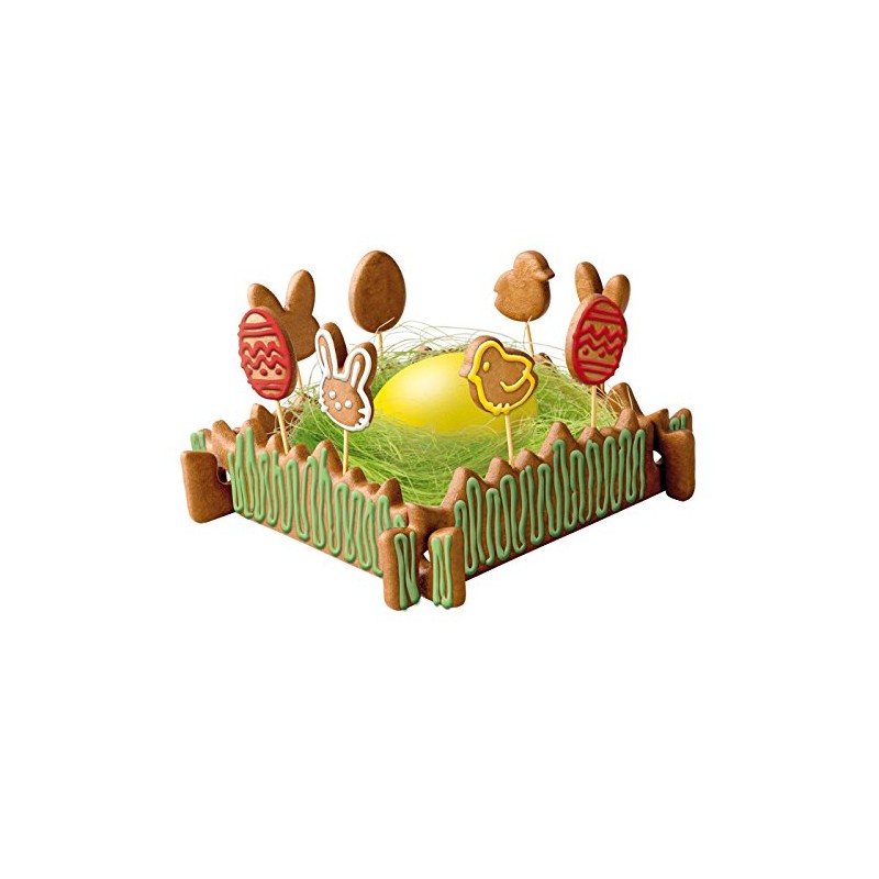 Gingerbread Easter Garden, Set of Cookie Cutters Delicia