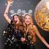 Pack of 2 New Year's Eve Headbands, Photo Props 2025,